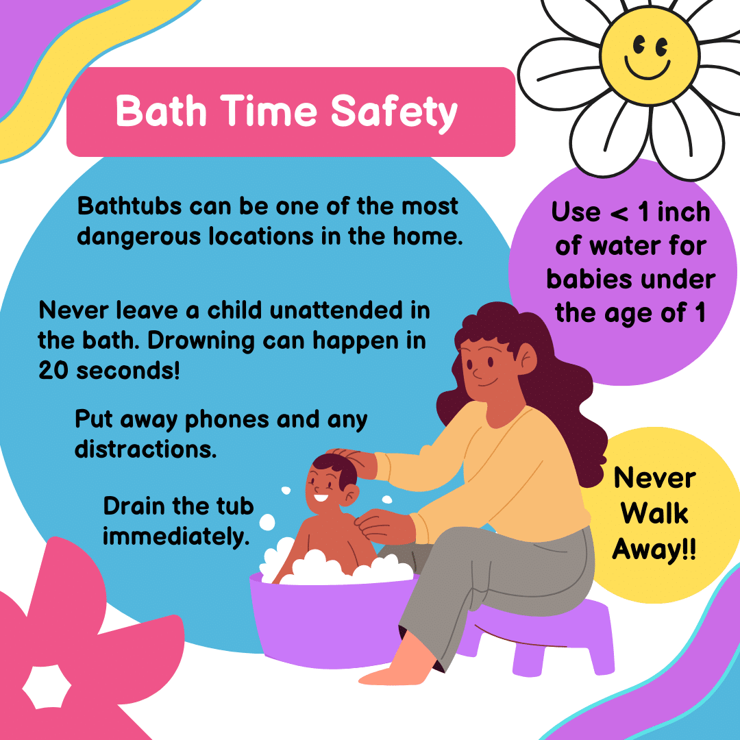 Bathtub Safety Water Safety with Colin & Friends